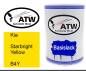 Preview: Kia, Starbright Yellow, B4Y: 500ml Lackdose, von ATW Autoteile West.